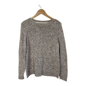 Croft & Barrow Tan Cream Knit Crewneck Sweater XL